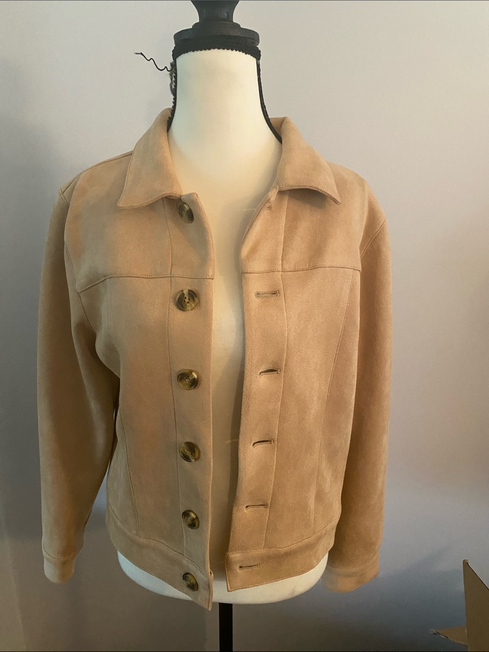 Jude Connelly faux suede Hudson  jacket